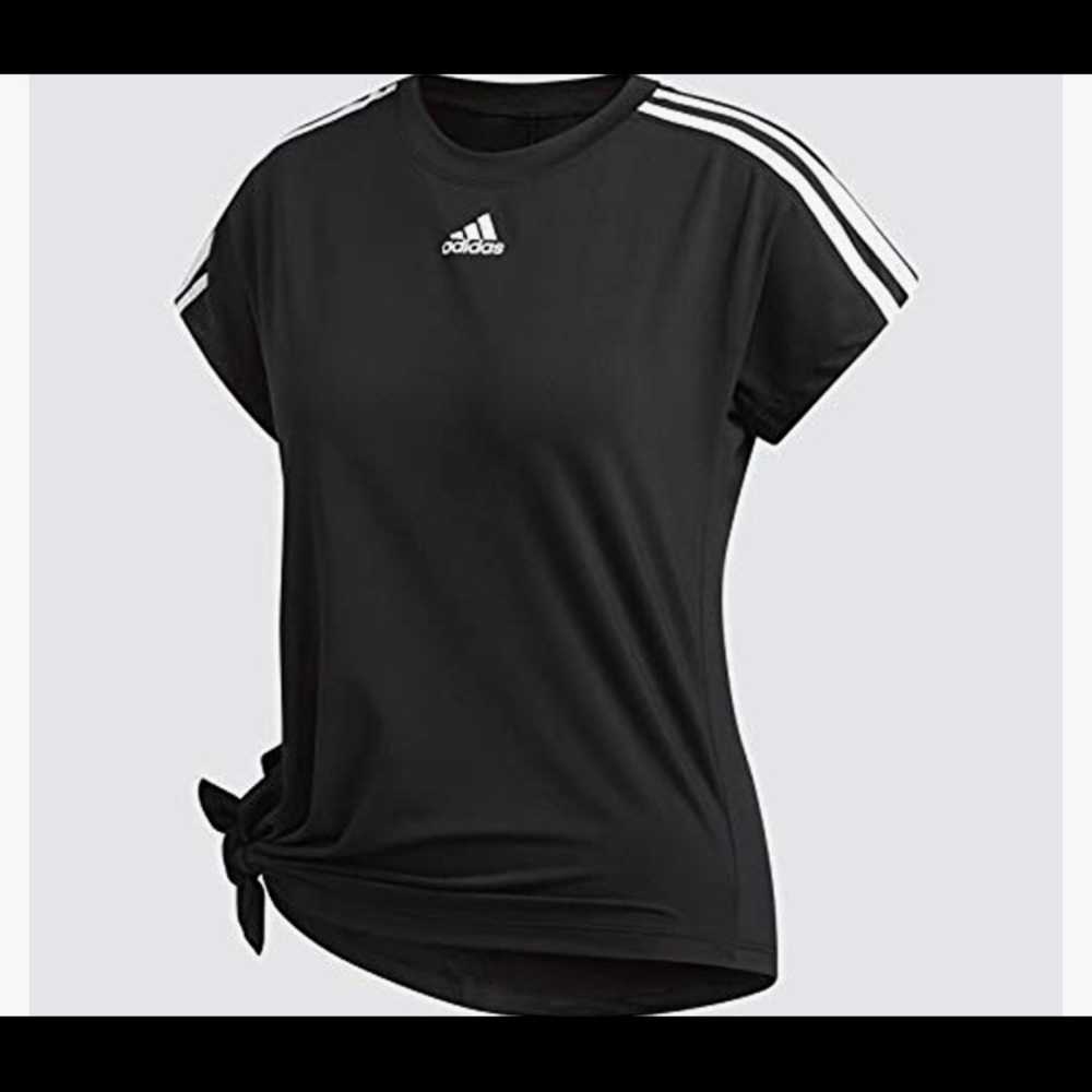 Adidas tie up shirt